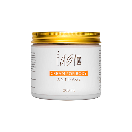 EASY CO Крем для тела ANTI-AGE с муцином улитки
